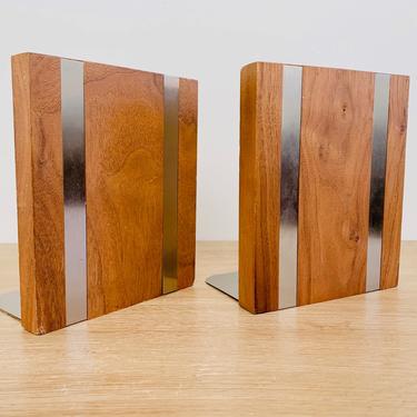 Mid Century Modern Bookends by Park Sherman 