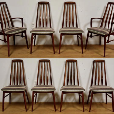 Rosewood Dining Chairs by Niels Koefoed for Hornslet - Set of 8 