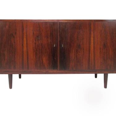 59" Poul Hundevad Rosewood Credenza with Key