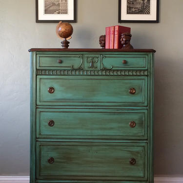 SAMPLE PIECE - Antique Highboy Chest of Drawers 