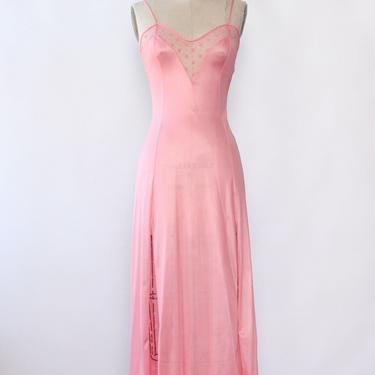 Coral Lace Nightgown XS/S