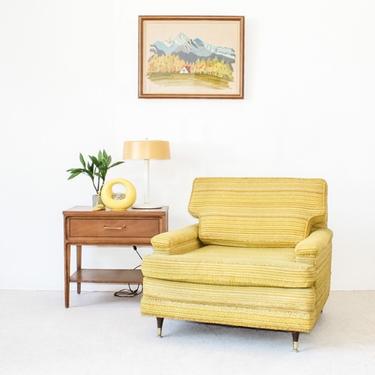Vintage Yellow 1960’s Club Chair 