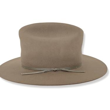 Vintage STETSON Cowboy Hat ~ size 6 7/8 ~ 4X Beaver ~ Western Fedora / Rancher / Open Road ~ 