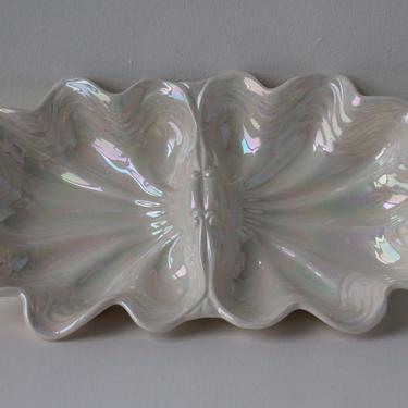 Opalescent Shell Dish 
