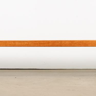 Extra long teak bench Korbo by Bruksbo Norway