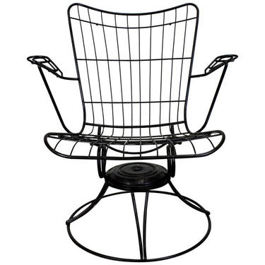 Mid-Century Modern Homecrest Bottemiller Outdoor Lounge Chair 