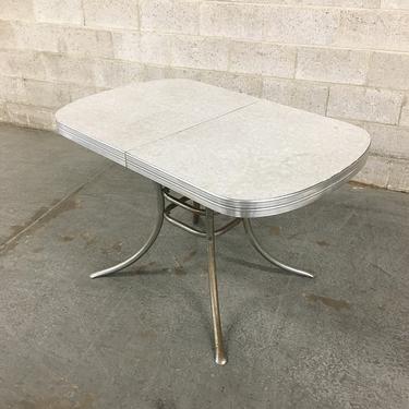 LOCAL PICKUP ONLY —————- Vintage Formica Dining Table 