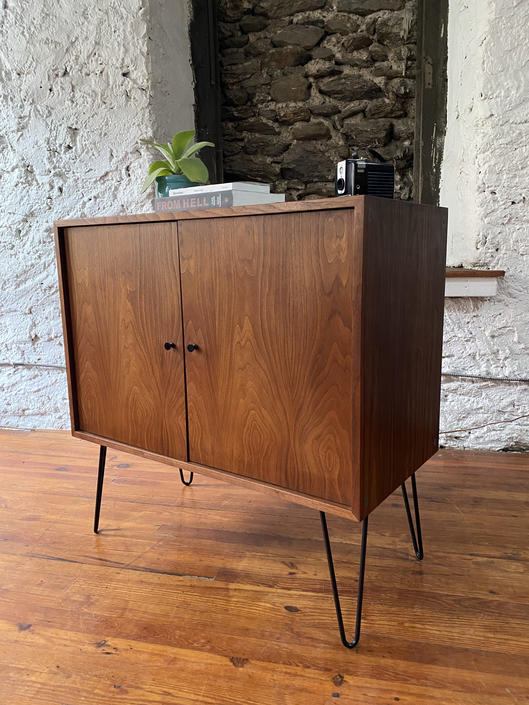 Mid Century Stereo Console, Mid Century Record Cabinet
