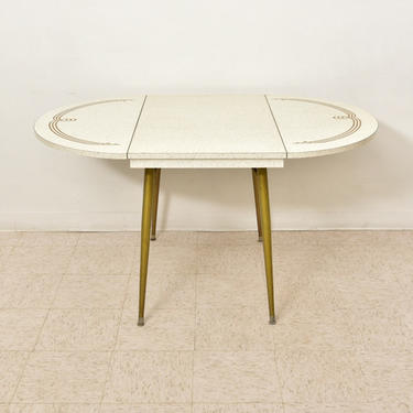 White Vintage Dining Table 