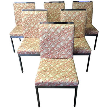 Set of Six Design Institute of America Dining Chairs 