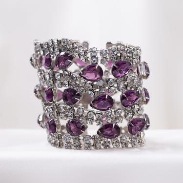 Weiss Extra Wide Glamour Bracelet c1960