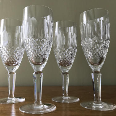 Waterford Crystal Champagne Flutes Colleen 