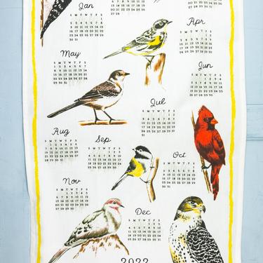 2022 Bird Tea Towel Calendar