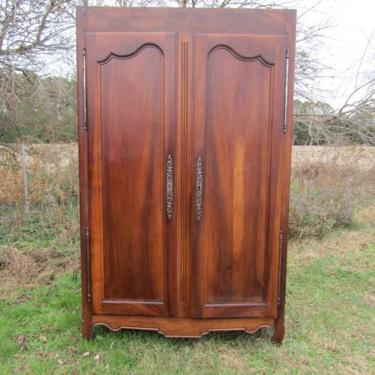 Amazing Chestnut Vintage French 2 door Armoire Wardrobe FREE SHIPPING !! JUNE!! 