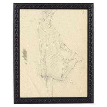 Vintage French Figure Study - Rope Frame #8