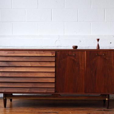 Reserved Restored Dania Credenza by Merton Gershun for American of Martinsville 