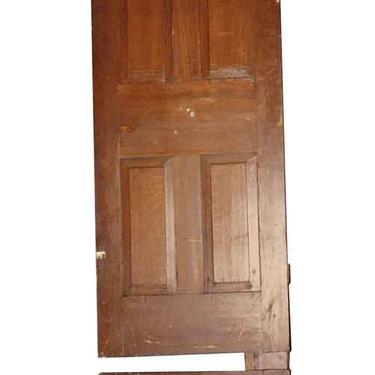 Antique Door with 6 Vertical Panels 103.25 x 25