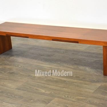 Walnut Coffee Table or Bench 