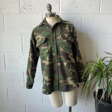 Coolheatvtg 70s Cabelas Camouflage Wool Double