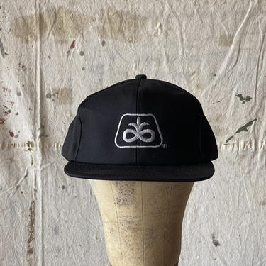 Vintage Black Pioneer Seeds K-Products Snap Back Hat 
