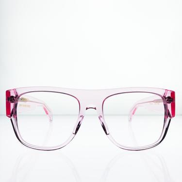 Kokorokoko x Lab Rabbit Limited Edition Pink Acetate Eye Glasses Frames 