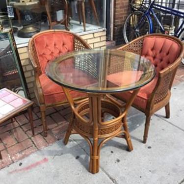 Special Saturday $225 all three piece #tables #chairs #seeninshaw #shawdc #dcvintageshop #dupont #ustreet #barcart #sale