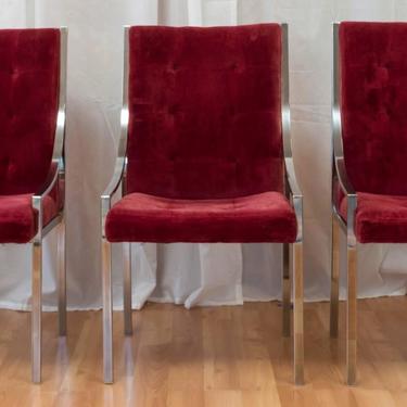 Six Pierre Cardin Dining Chairs for Dillingham