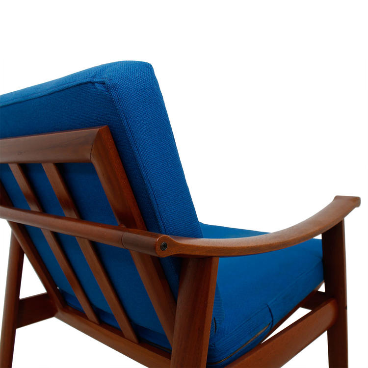 Rare Pair of William Watting Danish Teak Easy / Lounge Chairs