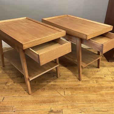 Pair of End Tables by Mersman 1950s