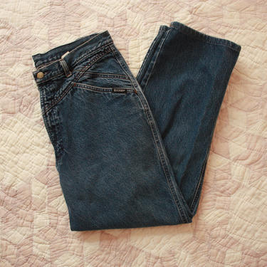 80s 90s Rockies Dark Wash Western Jeans High Waisted 