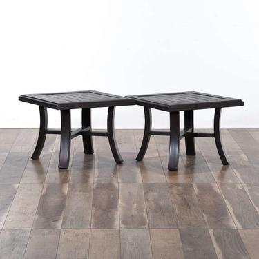 Pair Of Tropitone Outdoor End Tables 2