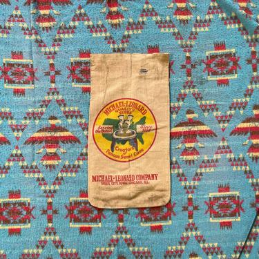 Vintage Michael-Leonard Corn Seed Bag Sioux City, IA 