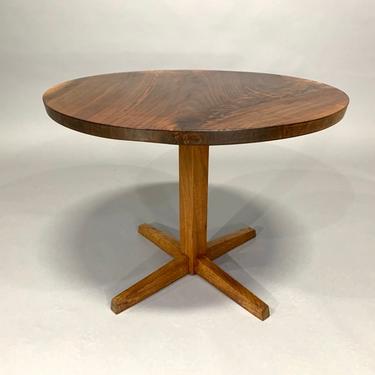 George Nakashima Circular Cocktail Pedestal Table