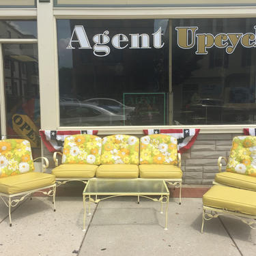 Vintage patio set by AgentUpcycle