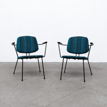 Pair of Rudolf Wolf for Elsrijk Chairs