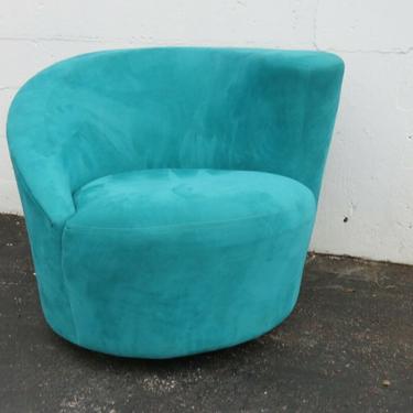VLadimir Kagan Mid Century Modern Swivel Chair 2159