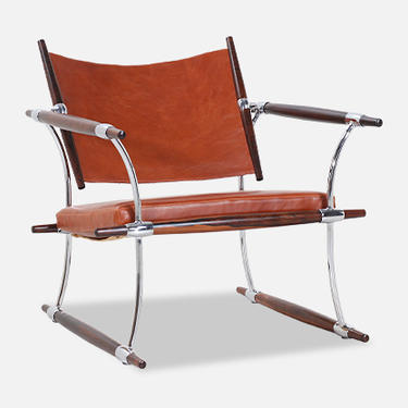 Jens H. Quistgaard &quot;Stokke&quot; Rosewood Lounge Chair for Nissen 