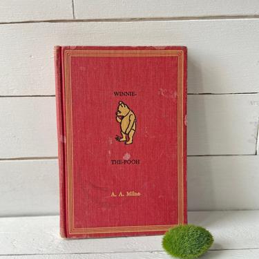 Vintage 1961 Winnie The Pooh Book, Vintage Christopher Robin | Vintage Disney Book, Bedtime Stories, Baby Shower Gift, Book Collector, Gift 