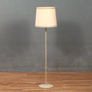 Simple Slender Ecru Floor Lamp
