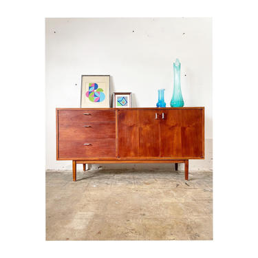 Mid Century Danish Modern Jack Cartwright for Founders Console or Credenza 