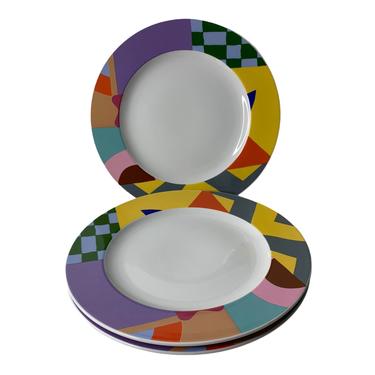 Vintage Schonwald Dibbern 12” Chop Plates set of 3 
