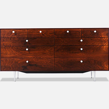 George Nelson &quot;Thin Edge&quot; Rosewood Dresser for Herman Miller 