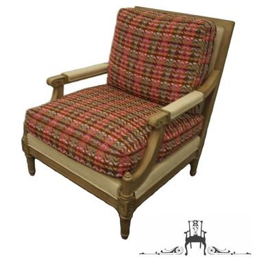 Lillian August Contemporary Modern Upholstered Lounge Accent Bergere Arm Chair 