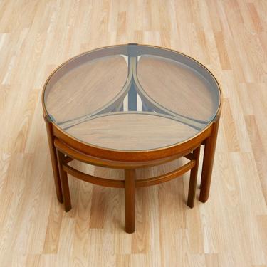 Mid Century Nesting Tables by Nathan Furniture 