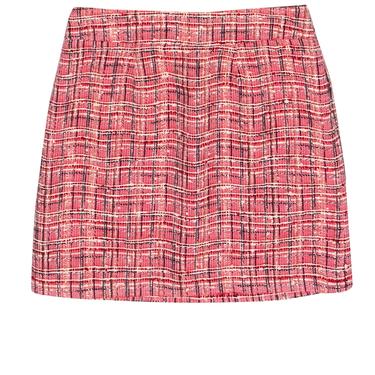 Kate Spade - Red Tweed Miniskirt Sz 0