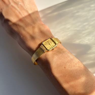 Vintage Gold Tone Seiko Quartz Women's Watch