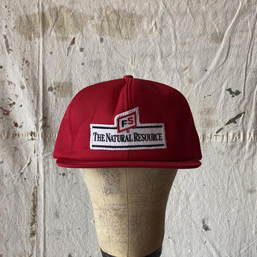 Vintage FS The Natural Resource Red K-Products Snap Back Hat 