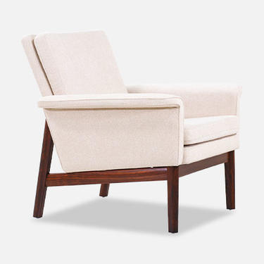 Finn Juhl &quot;Jupiter&quot; Rosewood Lounge Chair for France and Søn