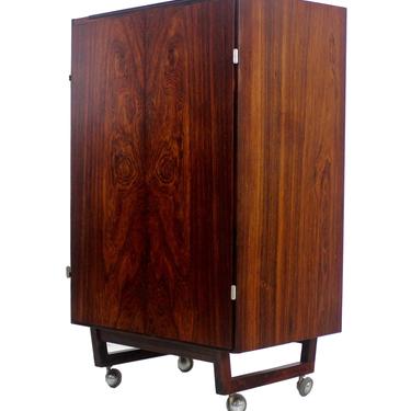 Scandinavian Modern Rosewood Display Cabinet by Georg Jensen