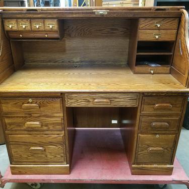 Winner&#39;s Only Oak Rolltop Desk
